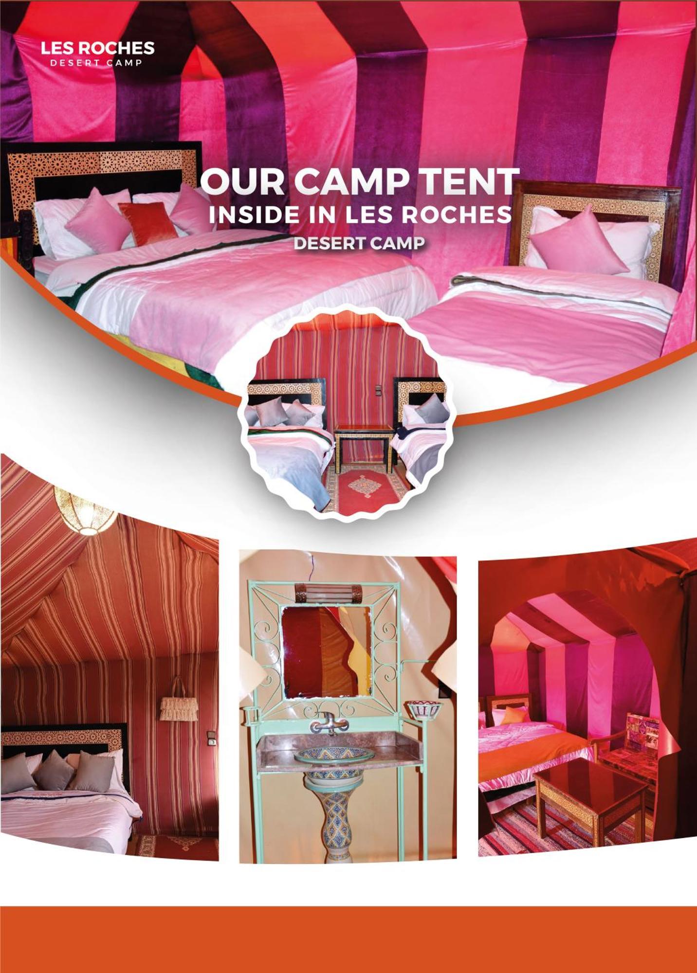 Les Roches Desert Camp Merzouga Exterior foto